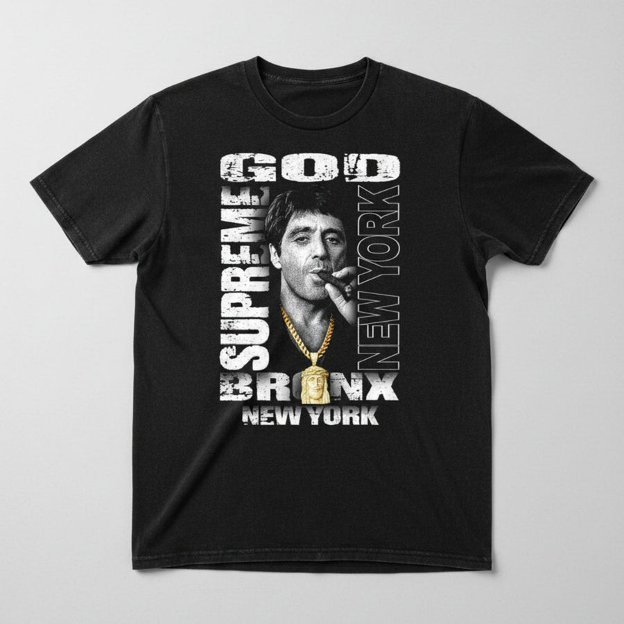 Three Rivers Vintage - Tony Montana Supreme God T-Shirt
