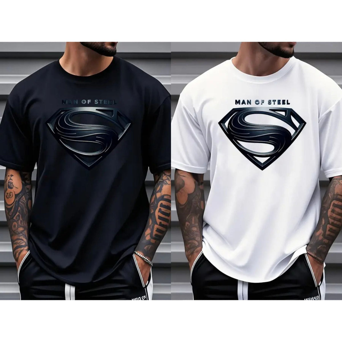 Justice League Men's Plus Size Casual T-Shirt – Iconic DC Comics Graphic Tee, Premium 100% Cotton Big & Tall Superhero Top, M