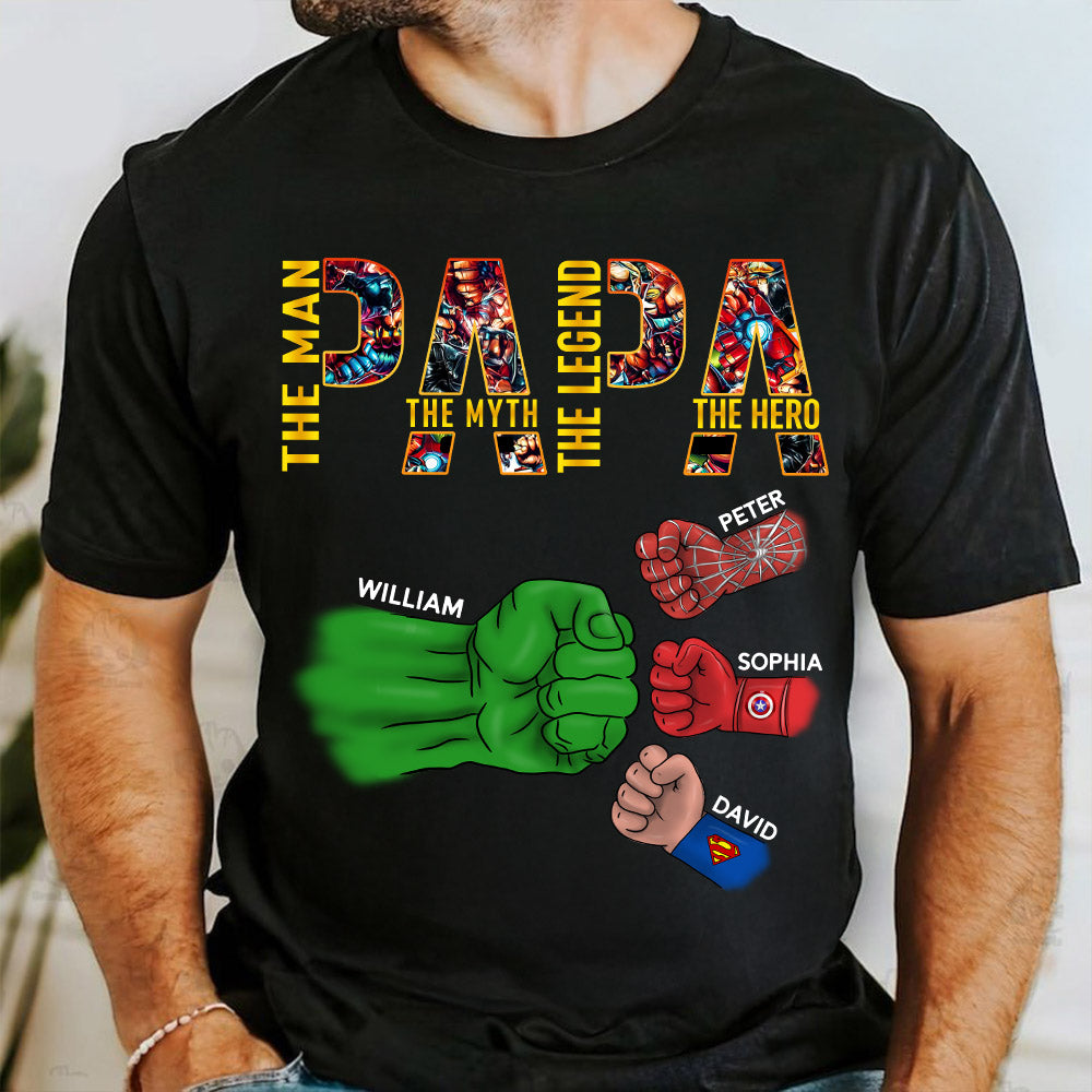dad the man the myth the legend the hero superhero family fist shirt 1.jpg dad the man the myth the legend the hero superhero family fist shirt 1.jpg