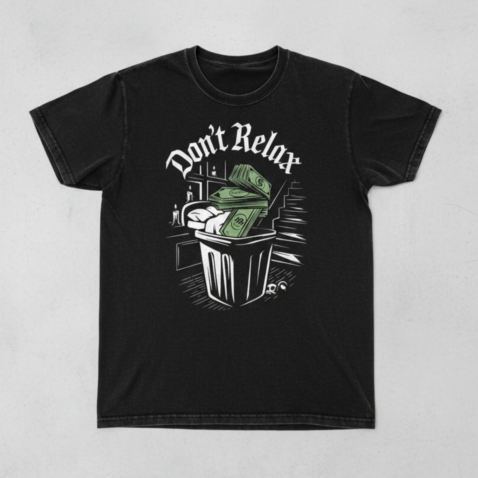 Black Don't Relax Graphic Tee Black Don't Relax Graphic Tee