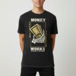 Cashflow Works Skeleton Hand T Shirt 1