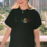 Mexico Heartbeat Heritage T Shirt Iconic Mexican Pride Graphic Tee Premium 100 Cotton Viva Mexico Pulse Top Made in USA.jpg