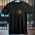 Mexico Heartbeat Heritage T Shirt Iconic Mexican Pride Graphic Tee Premium 100 Cotton Viva Mexico Pulse Top Made in USA.jpg