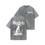 Modelo Out Of This World Western Tee Retro UFO Cowboy Graphic Shirt.png