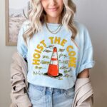 Pittsburgh Baseball Hoist The Cone Signatures T Shirt Fan Favorite Black and Gold Graphic Tee Premium 100 Cotton Steel City Top Made in USA.jpg